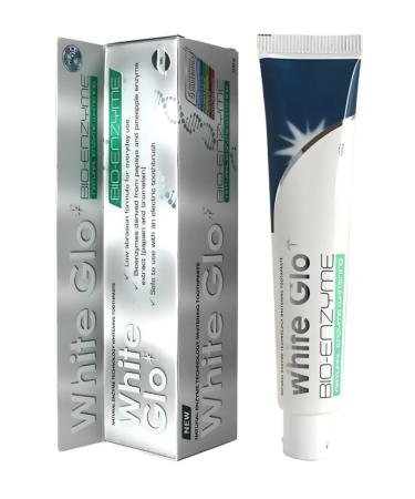 White Glo toothpaste whitening bioenzyme 100g