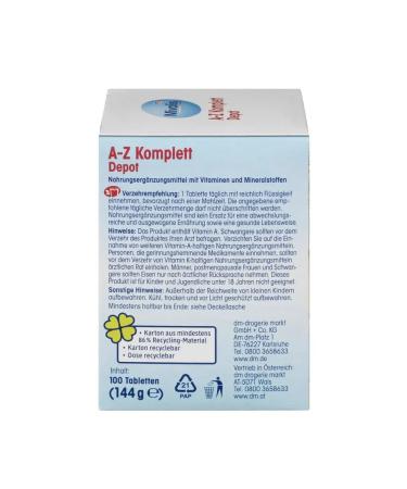 Mivolis A-Z Komplet Depot multivitamin complex - Buy Online on GoSupps.com