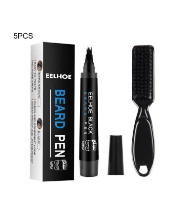Set for staining a beard black moisture -resistant CV 5pcs