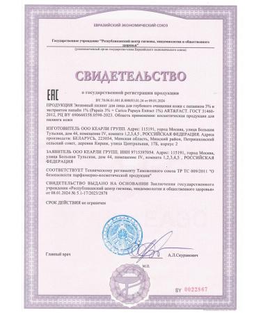 ART&FACT Enzymal Piling Exfoliant for Faces 50 ml - Buy Online on GoSupps.com