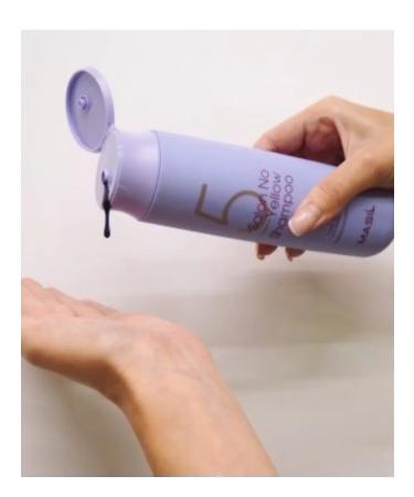 MASIL Yellow -shaped shampoo for brightened hair 2 to 150 ml - Buy Online on GoSupps.com