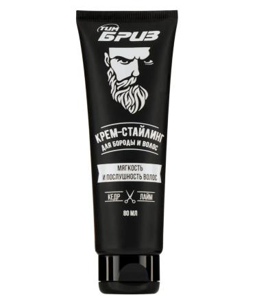 TIM BREEZE Creamstiling for beard and hair 80ml