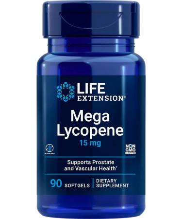 Life extension Likopin 15 mg for the health of prostate and blood vessels 90 capsules