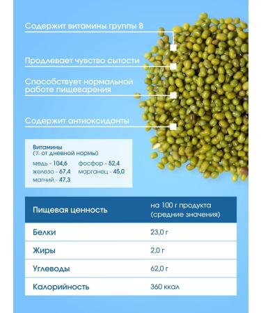 National Mash Bobs Mung for germination 900g - Buy Online on GoSupps.com