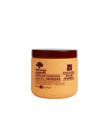 Glow & Grace Argan mask and hair shampoo Rose Berry - Buy Online on GoSupps.com