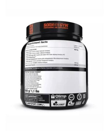 Olimp Sport Nutrition Creatine Xplode Creatine Complex 500 g. Orange - Buy Online on GoSupps.com