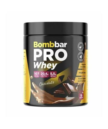 BombBar Protein Whey Protein Pro 450 gr Chocolate