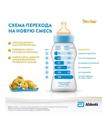 Similac Classic 1 - they say. mixture 0-6 months 400g - Buy Online on GoSupps.com