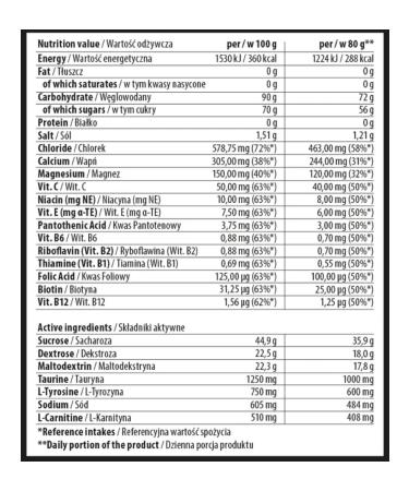 Trec Nutrition Isotonic electrolyte TREC ISOTONIC Sport 400G Orange - Buy Online on GoSupps.com