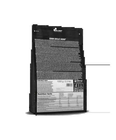 Olimp Sport Nutrition Gainer + BCAA Gain Bolic 6000 1000 g. Crem - Buy Online on GoSupps.com