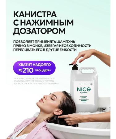 NICE by SEPTIVIT Professional shampoo Restoration and NICE NICE PRO L ... - Buy Online on GoSupps.com