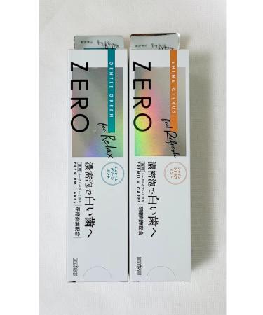 EBISU Therapeutic toothpaste Zero Premium Cares 2 pieces - Buy Online on GoSupps.com