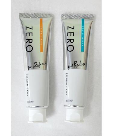EBISU Therapeutic toothpaste Zero Premium Cares 2 pieces - Buy Online on GoSupps.com
