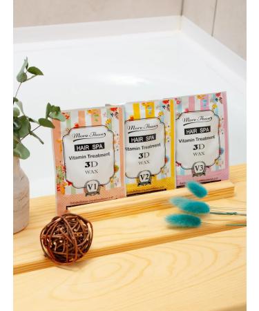 Asia Beauty Hair masks with keratin 3 pcs - Buy Online on GoSupps.com