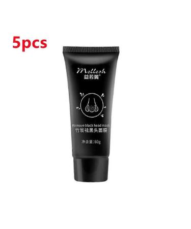 Bamboo mask from black dots cent 5pcs