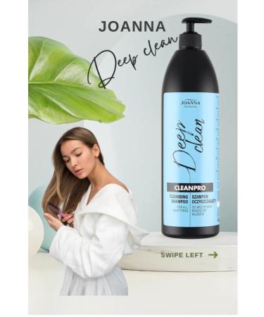 JOANNA PROFESSIONAL Cleanpro shampoo 1l - Buy Online on GoSupps.com