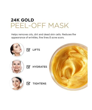 Mask with 24k gold anti -aging centers 3pcs - Buy Online on GoSupps.com