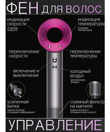 great Feng for hair professional with nozzles - Buy Online on GoSupps.com