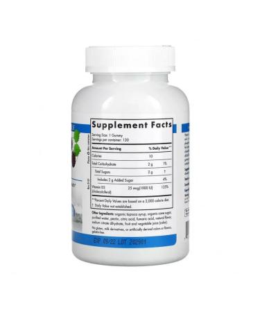 Nordic Naturals Vitamin D3 Food additive 1000 IU 120 tablets - Buy Online on GoSupps.com