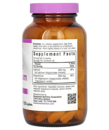Bluebonnet Nutrition Magnesium and calcium Helates 120 pcs - Buy Online on GoSupps.com