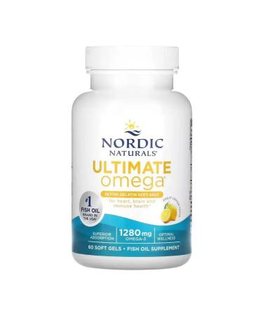 Nordic Naturals Ultimate Omega 640 mg 60 capsules - Buy Online on GoSupps.com