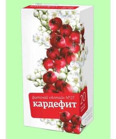 Altai cedar Altai Phytochai No. 27 Cardiffit 20 F P 3UP - Buy Online on GoSupps.com