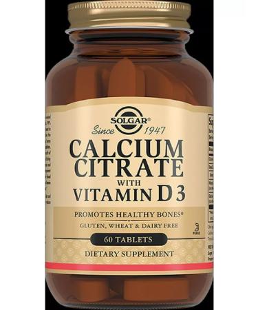 Solgar Calcium Calcium with vitamin D 3 60 pcs. pills -1pcs