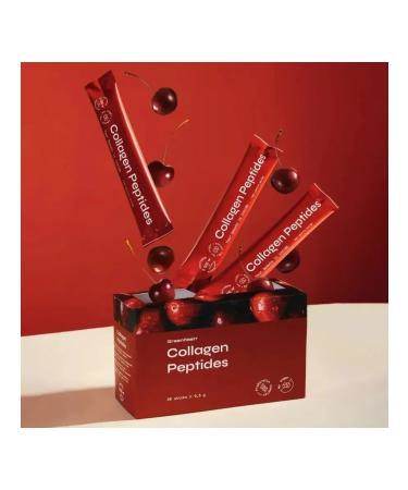 NLstore Collagen Peptides - peptides collagen with cherry taste - Buy Online on GoSupps.com
