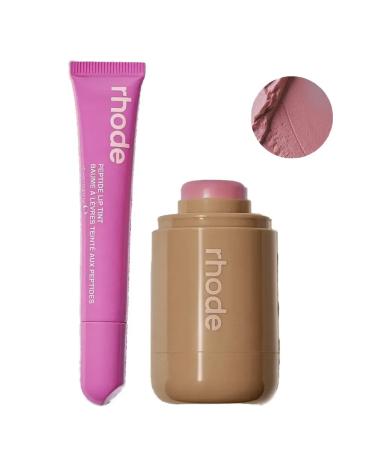 Rhode Set of lip gloss Shortcake and Pigy face blush