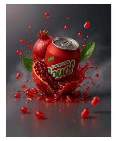 AS KING Glazed pomegranate drink Royal Grant 300 ml - 9 pcs - Buy Online on GoSupps.com