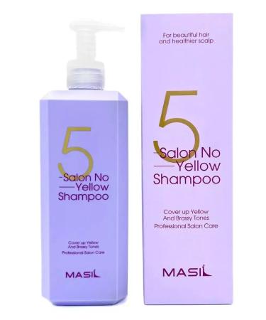 MASIL Hair shampoo tinting against yellowness