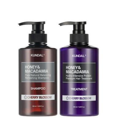 KUNDAL Seth shampoo and air conditioning with the aroma of cherry flowers - Buy Online on GoSupps.com