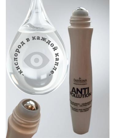 FARMONA Cream around the eyes of serum roller from edema and wrinkles