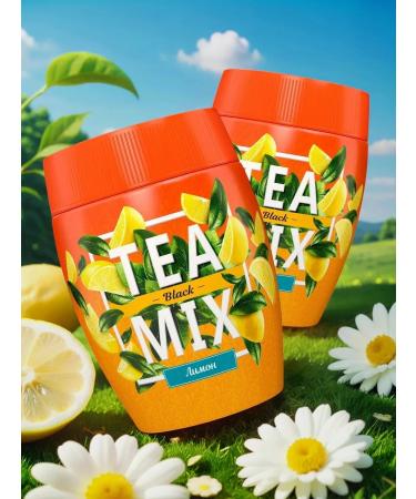 TEAMIX Tea drink soluble Tea Mix Lemon 300g set 2x - Buy Online on GoSupps.com