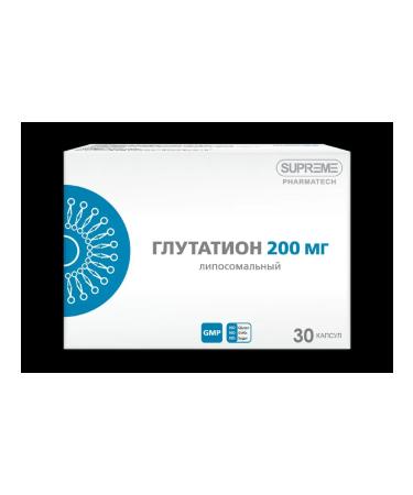 Supreme Pharmatech Liposomal glutathione 30 pcs. capsules weighing 548 mg - Buy Online on GoSupps.com