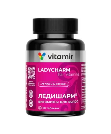 VITAMIR LadySharm hair vitamins 60 tab. 633 mg