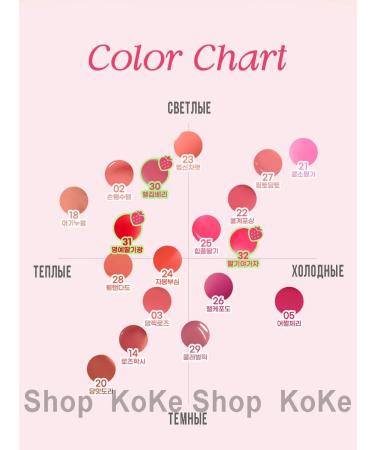 PERIPERA Tint for lip lipstick shine Korean makeup cosmetics 27 - Buy Online on GoSupps.com
