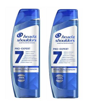 Head & Shoulders Shampoo 7V1 against persistent dandruff 300 ml 2 pcs