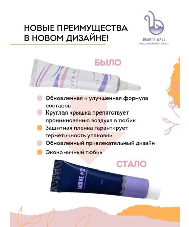 Neicha Compounds for lamination of eyelashes and eyebrows No. 2 Beauty Wave - Buy Online on GoSupps.com