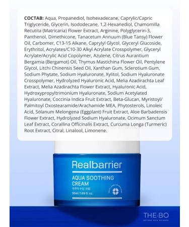 Real Barrier Aqua Soothing Cream moisturizer - Buy Online on GoSupps.com