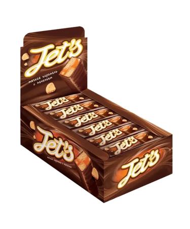 KDV Baton 'jet's' with cookies and caramel 18 pcs 756g - Buy Online on GoSupps.com