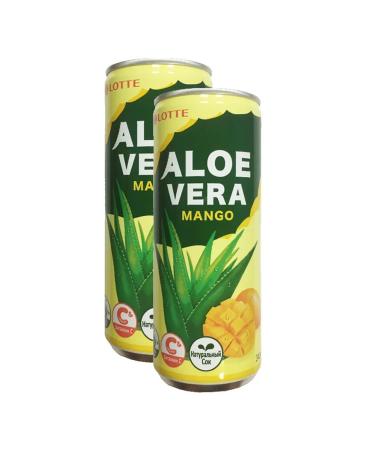 Red Dragon St Petersburg Aloe Vera drink with mango 2 pcs. 240 ml - Buy Online on GoSupps.com
