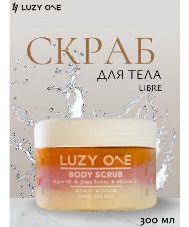 Luzy One Body scrub with floral aroma