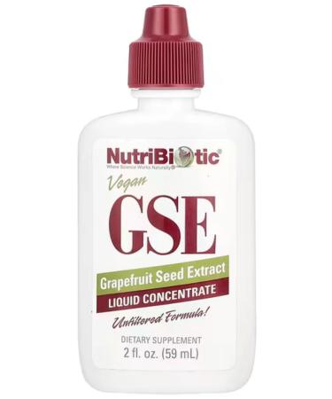 NutriBiotic GSE Extract of grapefruit bones 59ml - Buy Online on GoSupps.com