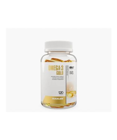maxler Omega 3 Omega-3 Gold USA 120 caps - Buy Online on GoSupps.com