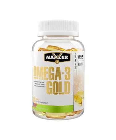maxler Omega 3 Omega-3 Gold USA 120 caps - Buy Online on GoSupps.com