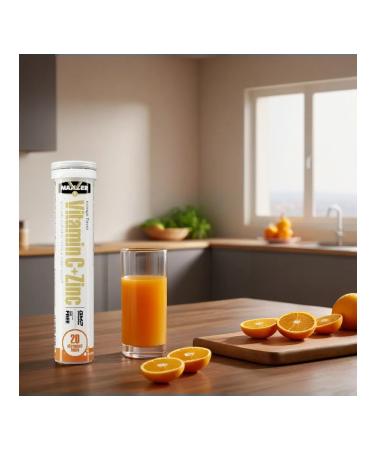 maxler Vitamin C+Zinc Vitamin C+Zinc 1 tube 20sh. - Buy Online on GoSupps.com