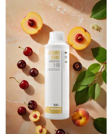 maxler Vitamin Drink Concentrate Vitamin 500 ml black currant - Buy Online on GoSupps.com