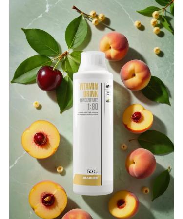 maxler Vitamin Drink Concentrate Vitamin 500 ml black currant - Buy Online on GoSupps.com