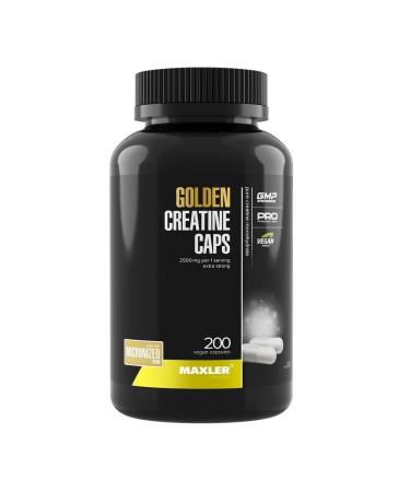 maxler Creatine Monohydrate Golden Creatine Caps 200 caps - Buy Online on GoSupps.com
